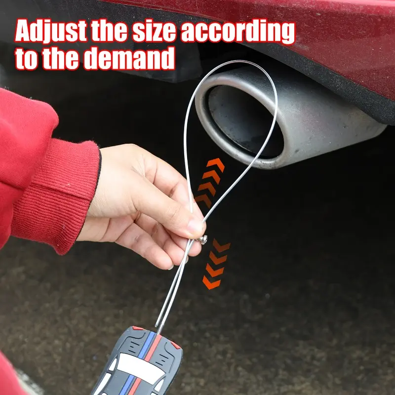 Auto Car Anti-Static Earth Ground Wire Belt Anti-Static Flex Strip Wear-resistant Static Automobile Vehicle Safe Driving Supplie