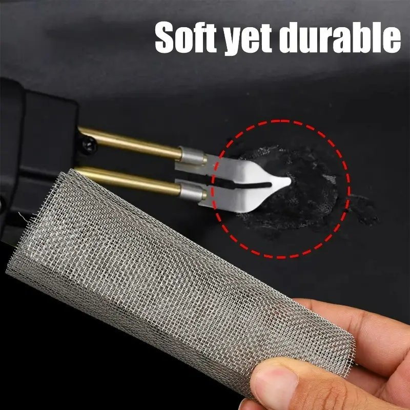 Automobile Bumper Stainless Steel Repair Mesh Plastic Crack Repair Mesh Welding Wire Mesh Net for Bumper Body Hood Vents