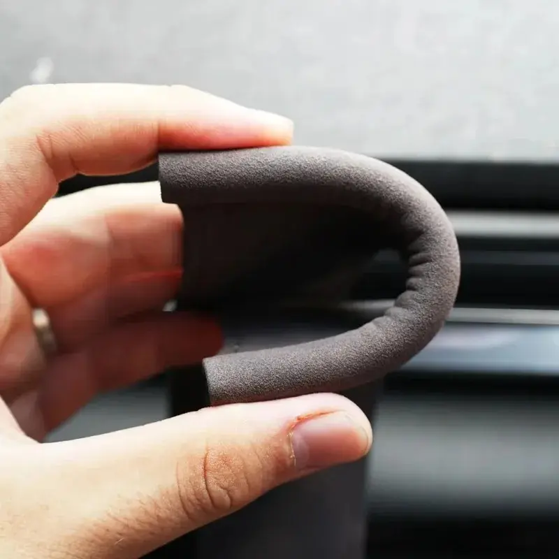 New Alloy Suede Glove Box Hook for Car Passenger Side No Drilling Hanger Accessories Coffee Takeout Bag Holder Organizer