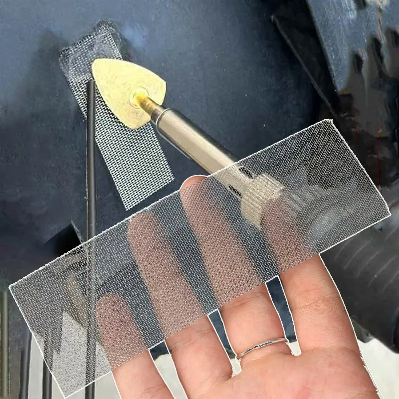 New Car Bumper Tungsten Wire Welded Wire Mesh Repair Hole Crack Repair Mesh Body Heat Resistant Metal Mesh Auto Parts