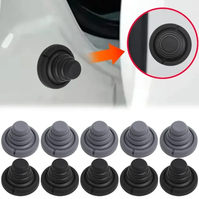 6/1PCS Car Door Shock Absorber Silicone Pads Universal Anti Shock Pad Car Door Protector Stickers Anti Collision Gasket Buffer