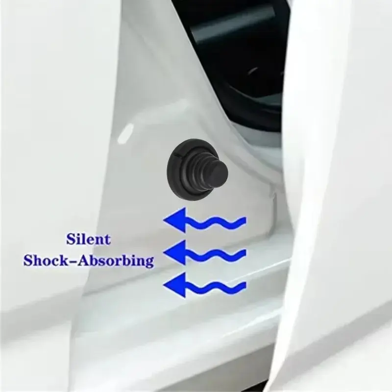 6/1PCS Car Door Shock Absorber Silicone Pads Universal Anti Shock Pad Car Door Protector Stickers Anti Collision Gasket Buffer