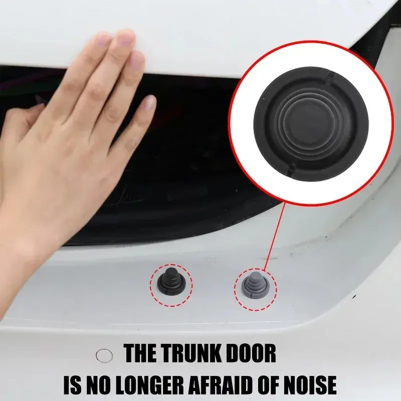 6/1PCS Car Door Shock Absorber Silicone Pads Universal Anti Shock Pad Car Door Protector Stickers Anti Collision Gasket Buffer