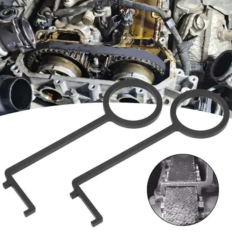 2/1Pcs Car Engine Timing Belt Checking Tool for Toyota for Opel 1.0 and 1.2 Engine Timing Belt Test Tool G-0109-6 1643190080