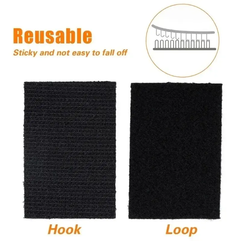 Car Carpet Pads Auto Adhesive Tape Dashboard Pad Sewing Double-sided Fixed Stickers Fixation Patch Floor Mat DIY Carpet Fastener