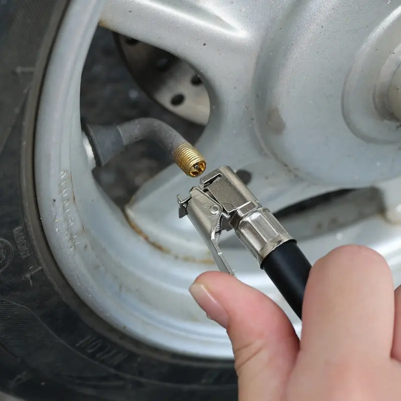 220PSI Car Motorcycle Multifunctional Tire Air Pressure Monitoring Gauge Tester Air Compressor Dial Meter Inflator Pump Tools