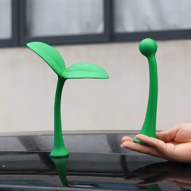 3D Stereo Stickers Auto Roof Bumper Hood Motorcycle Helmets Decoration Bean Sprouts Devil Horn Small Tentacles Car Exterior