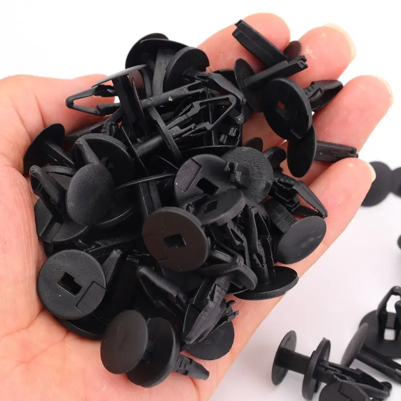 Car Mudguard Buckle Push Push Rivet Auto Clips Plastic Rivets for Ford Wheel Arch Linings Bumpers Clip Plastic Trim Clips