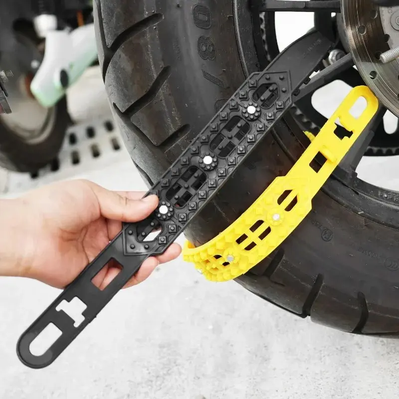 Car Winter Tire Wheels Snow Chains Snow Tire Anti-skid Chains Wheel Tyre Cable Belt Winter Outdoor Emergency Chain Multipurpose