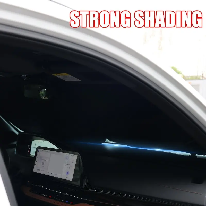 Car Front Window Sunshade Cover Laser Sun Shade Windshield Visor Windscreen Fold Auto UV Protection Curtain Styling Accessories
