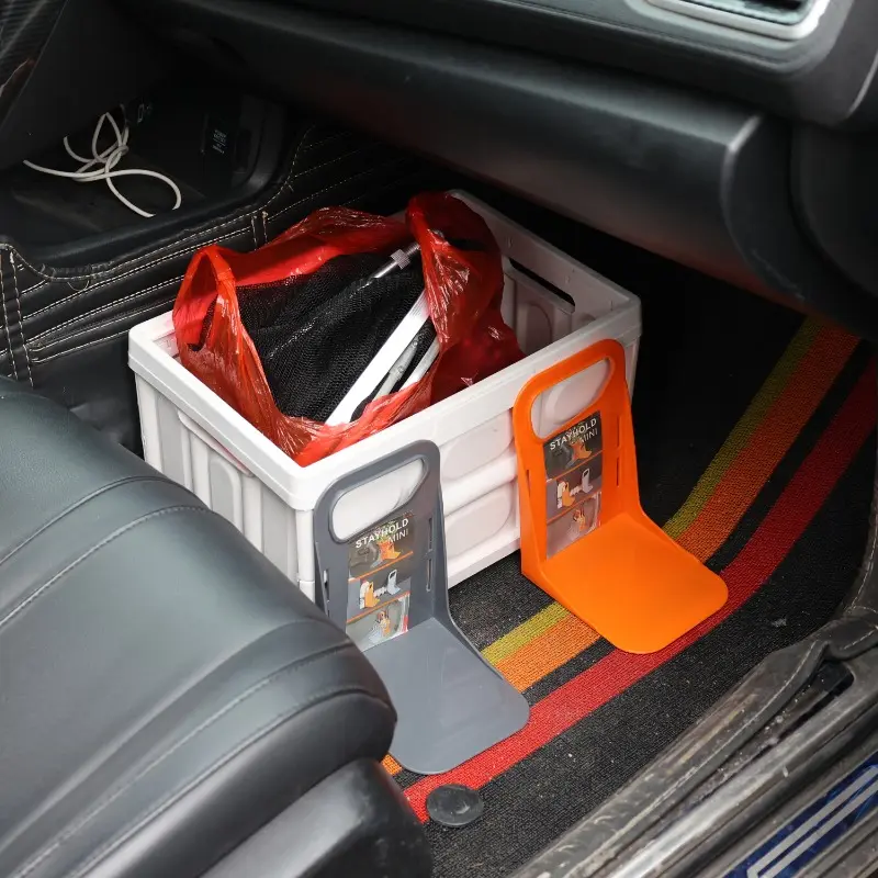 Car Back Auto Trunk Fixed Rack Holder Stand Shake-proof Organizer Fence Storage Holder Adjustable Distance Storage Box Fixer