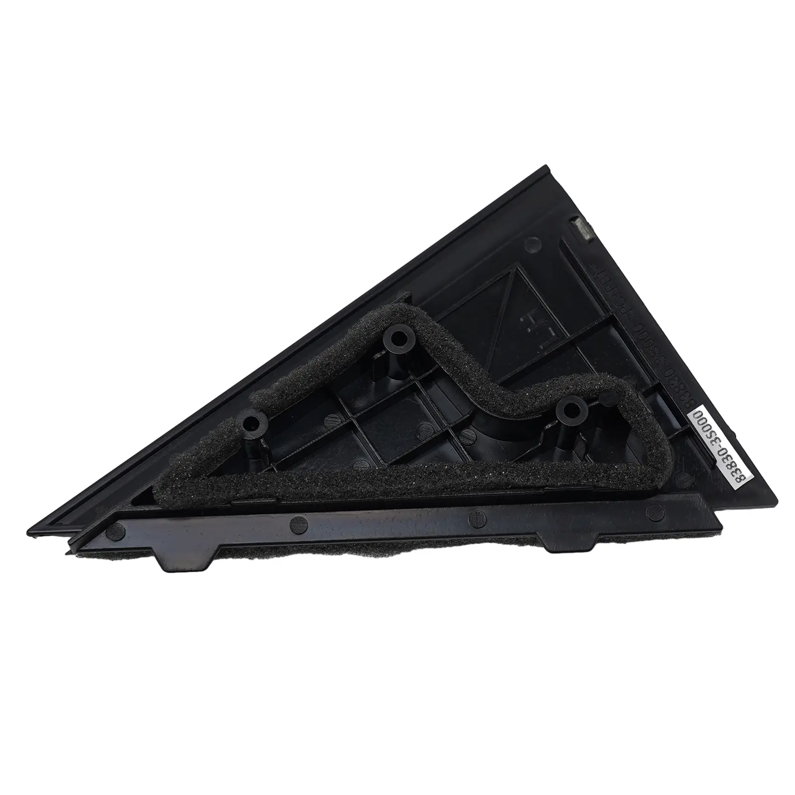 1Pair Car Side Rear Door Pillar Triangle Molding Cover For Hyundai Sonata 2009-2014 83830-3S000 83840-3S000 Car Accessories