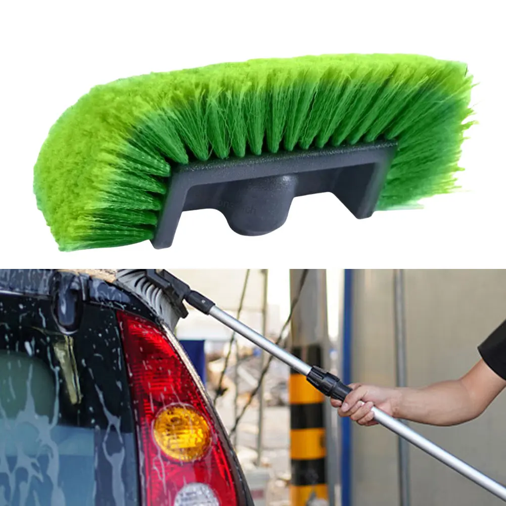 Car Wash Brush Head For Detailing Washing Vehicles Boats RVs ATVs Off-Road Autos Super Soft Bristles For Scratch Resista