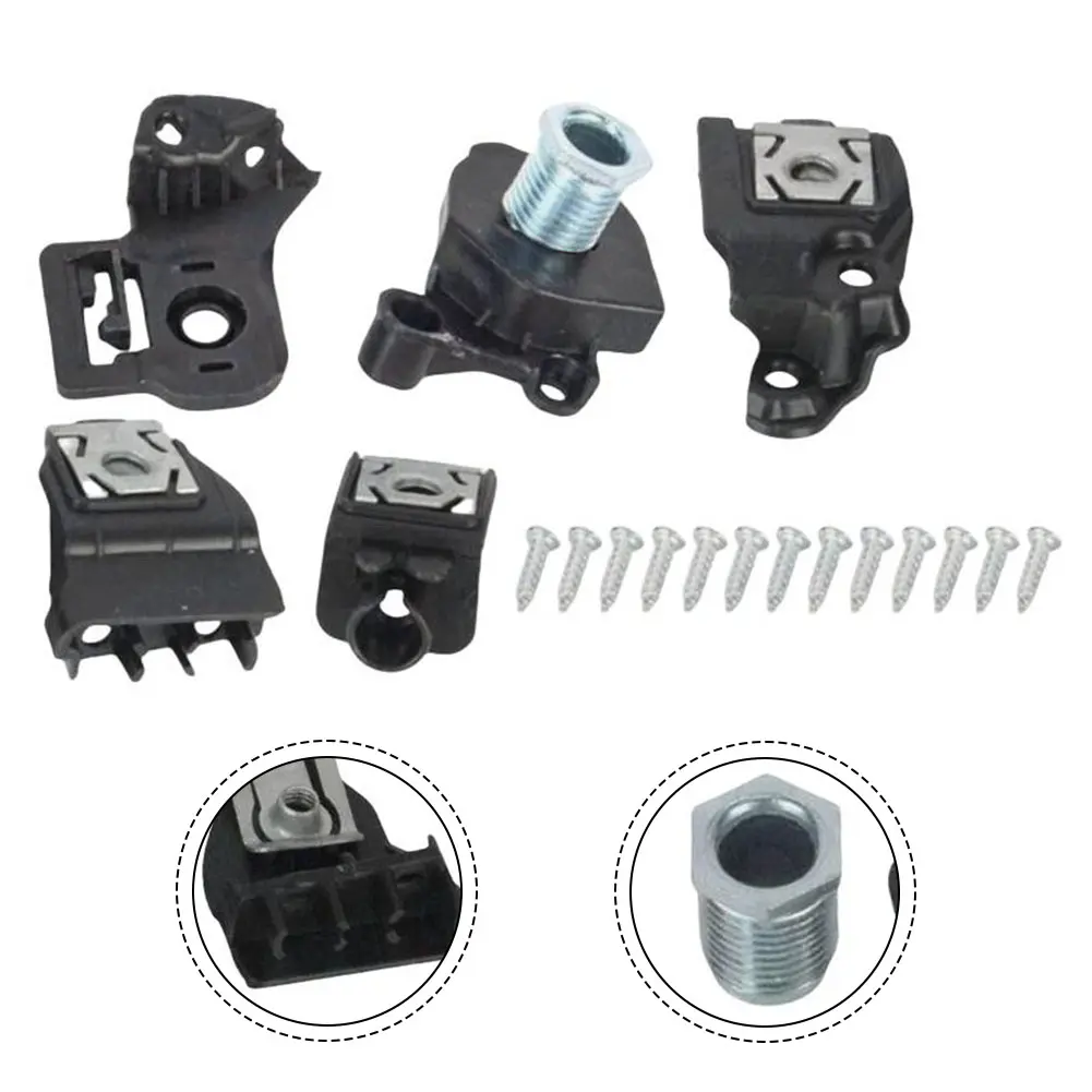 For Golf 8 2021-24 Front Bumper Headlight Bracket HeadLamp Repair Kit 5H0998226 Direct Replacement Car Lights Accessories