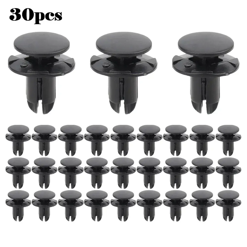20/30/50Pcs Retain Clips For Hyundai 14mm Nylon 14206-08250-B 1420608250B 86595-2T500 Heads Diameters 8mm Auto Fasteners Rivets