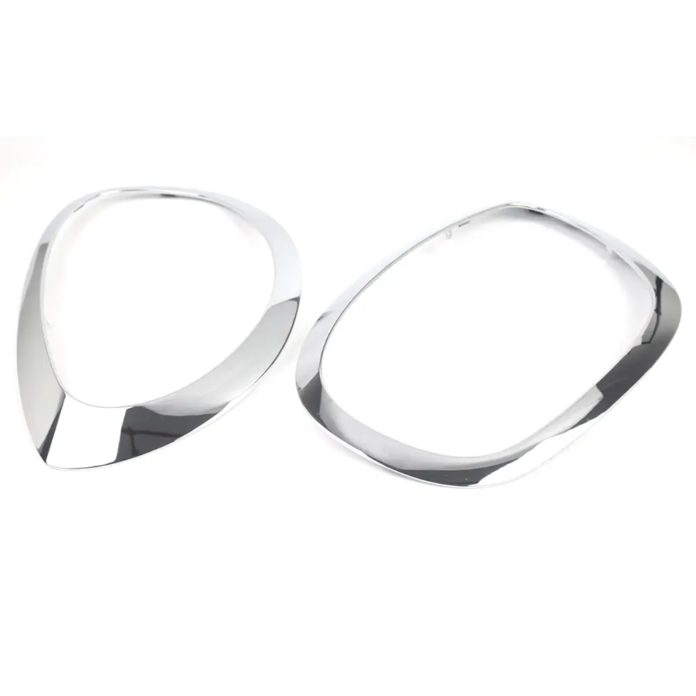 Car Headlight Bezel Ring Trim For Mini Countryman F60 F61 For Mini Cooper 2017-2023 51137388117 51137388118 Car Exterior Parts