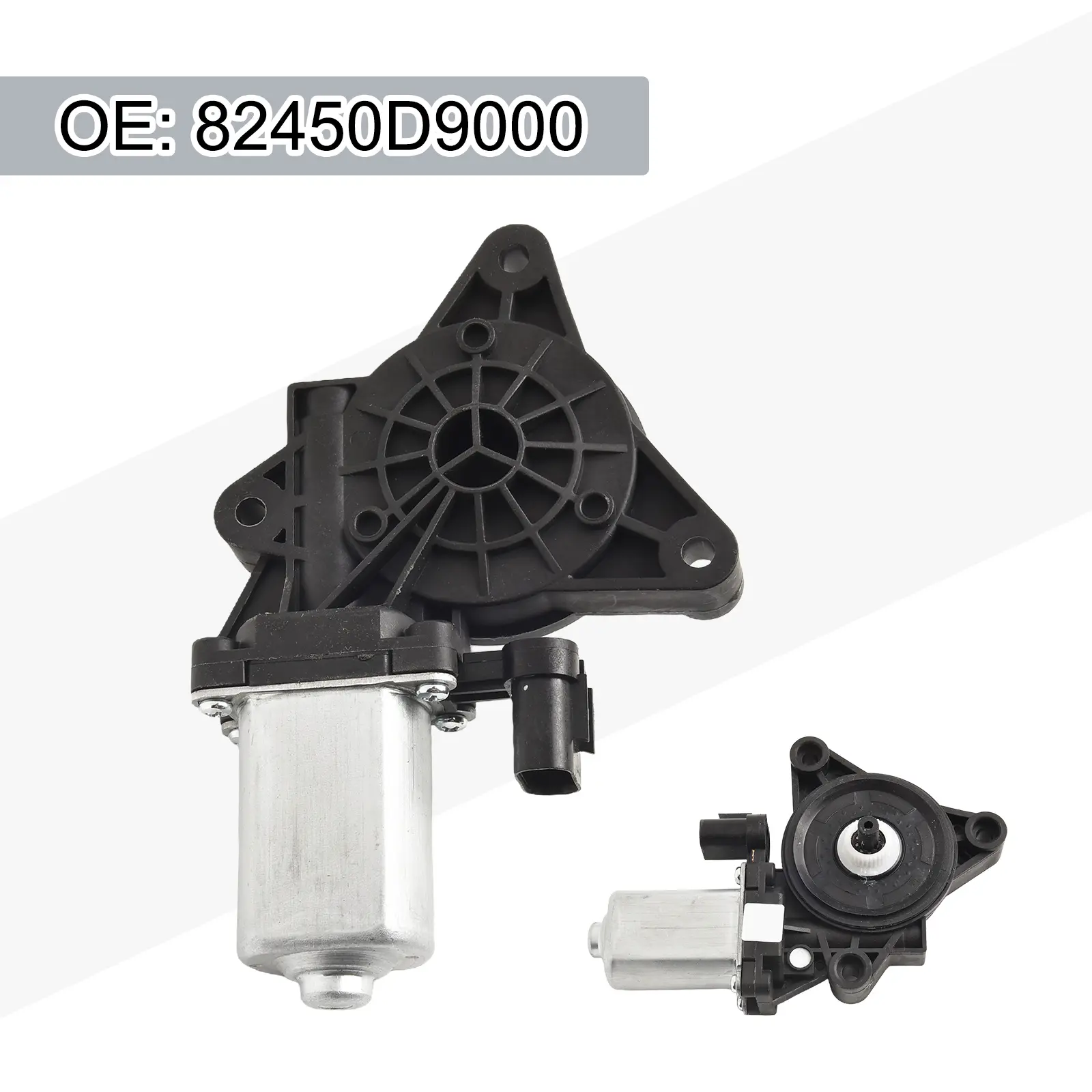 Lifter Motor Black Silver For Window Motor Driver Side Front Left Plug-and-play For Kia For Sportage 2017-2021