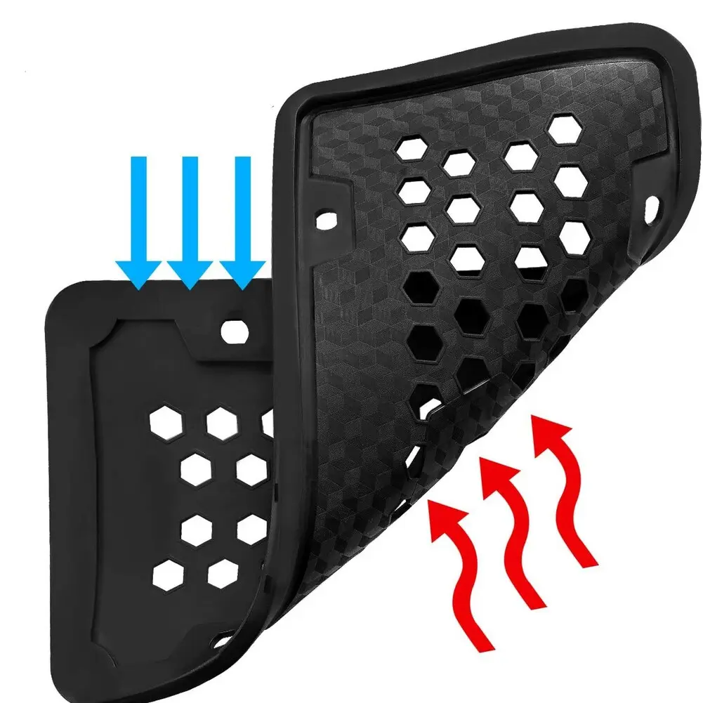 Silicone License Plate Frame Compatible with US Front and Back Plates Designed for Practical Vehicle Plate Coverage