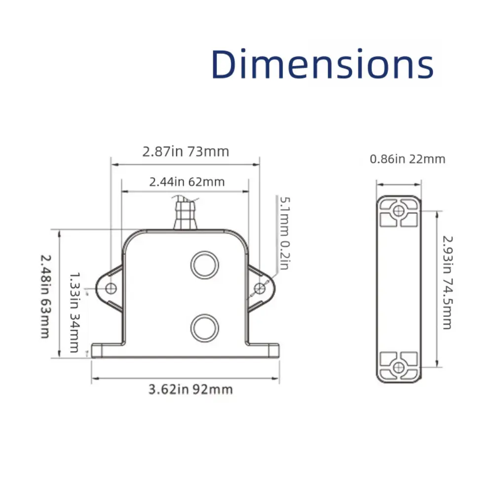 Electric Water Level Sensor Marine Bilge Pump Float Switch for Fishing Boats Aquariums and Fountain Water Systems