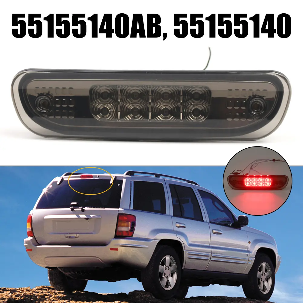 For JEEP For GRAND CHEROKEE 1999-2004 LED THIRD 3RD Tail Car Rear Brake Light Stop Lamp Car Lights Accessories