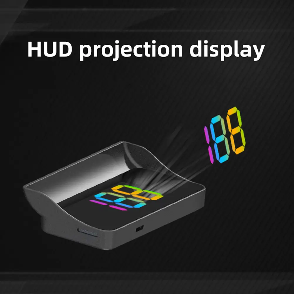 Car Speedometer HUD GPS Head Up Display Digital Speed Meter Windshield Projector For Cars Truck Auto Electronics Accessories