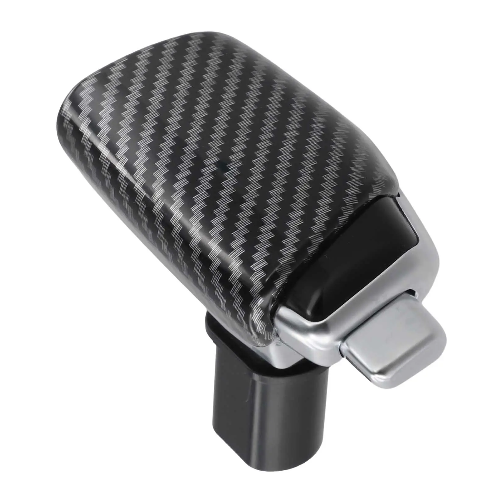 For Astra For Zafira Tourer Automatic Gear Lever Black Easy To Install Elegant Black Leather-ABS Ergonomic Design