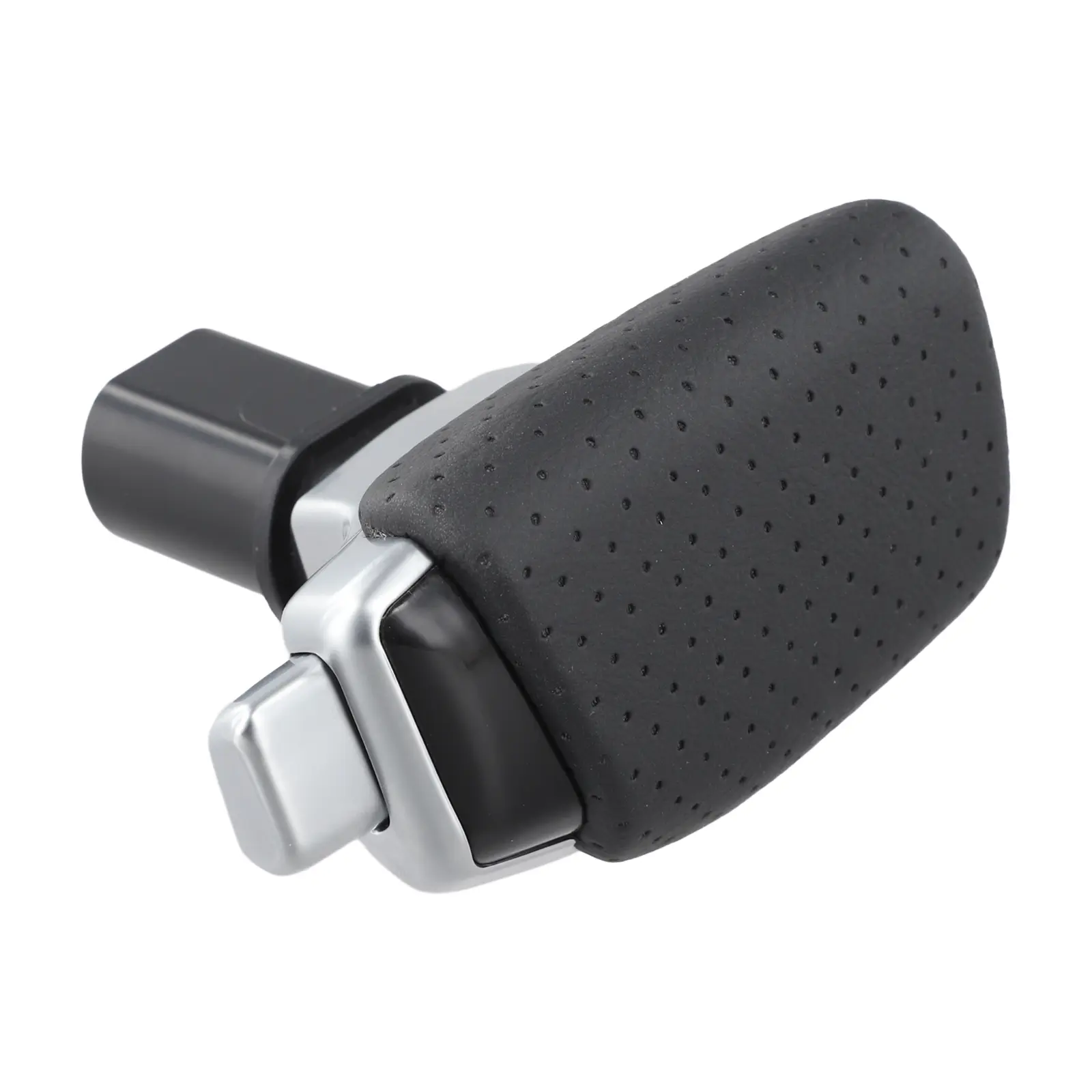 For Astra For Zafira Tourer Automatic Gear Lever Black Easy To Install Elegant Black Leather-ABS Ergonomic Design