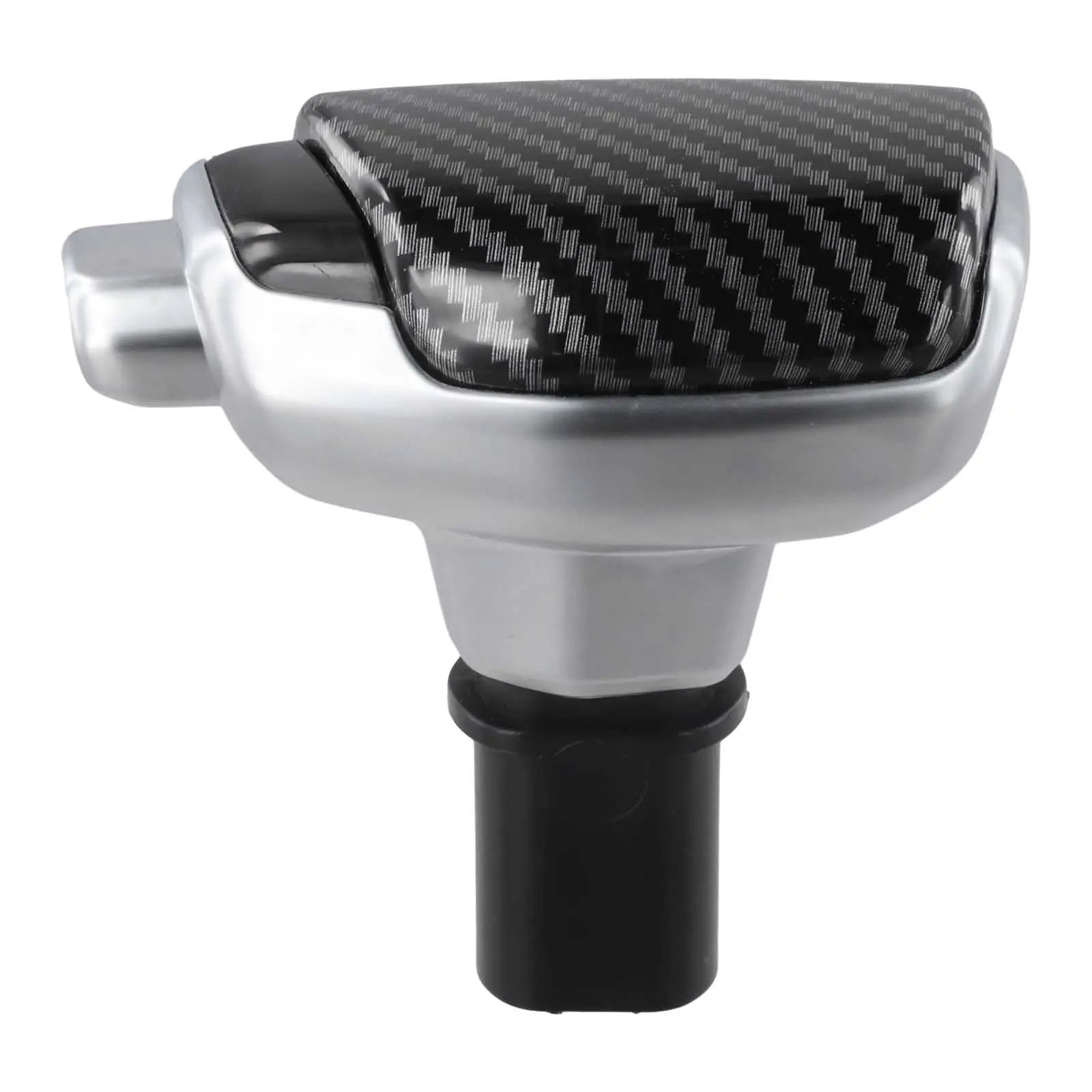 For Astra For Zafira Tourer Automatic Gear Lever Black Easy To Install Elegant Black Leather-ABS Ergonomic Design