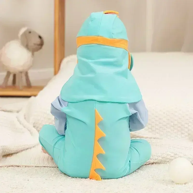 Baby Swimsuit  2024 Summer One-pieces Swimwear for Kids Dinosaur Boys Girls Surfing Suit Children's Sunscreen Baby Bath Clothes
