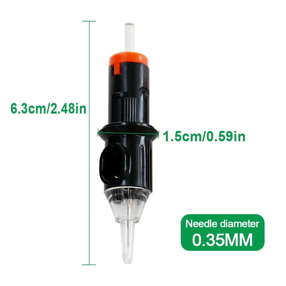 50 PCS Tattoo Needles Cartridge Disposable Tattoo Needles RL RS M1 RM Permanent Makeup Tattoo Cartridge Needle For Tattoo Pen