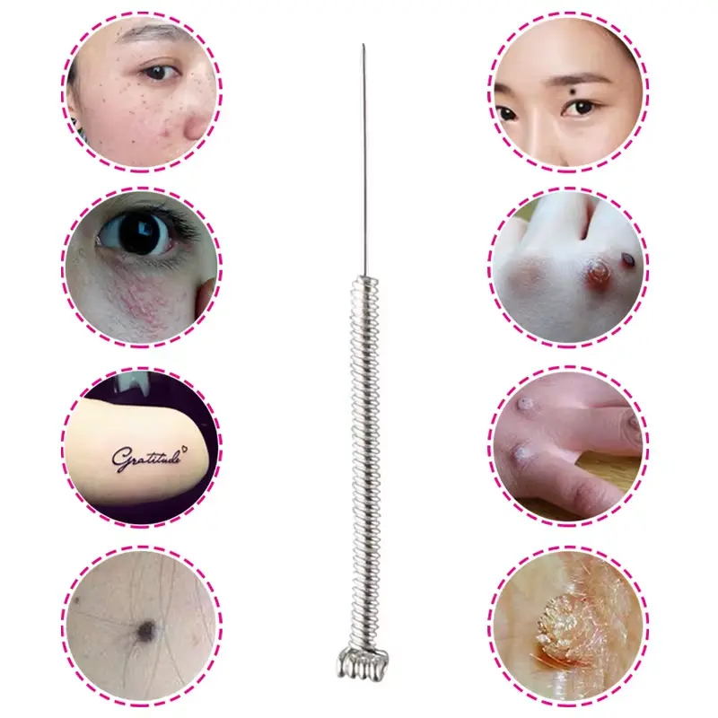 100&200Pcs Plasma Pen Needles For Spot Mole Freckle Body Tattoo Removal Point Pen Skin Beauty Care Dedicated Needle Replacement