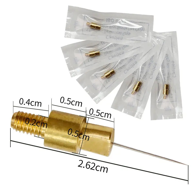 Micro Copper Fibroblast Plasma Pen Needles Removal Skin Mole Freckle Spot Wrinkle Tattoo Pen Needle Replace Needles Skin Care