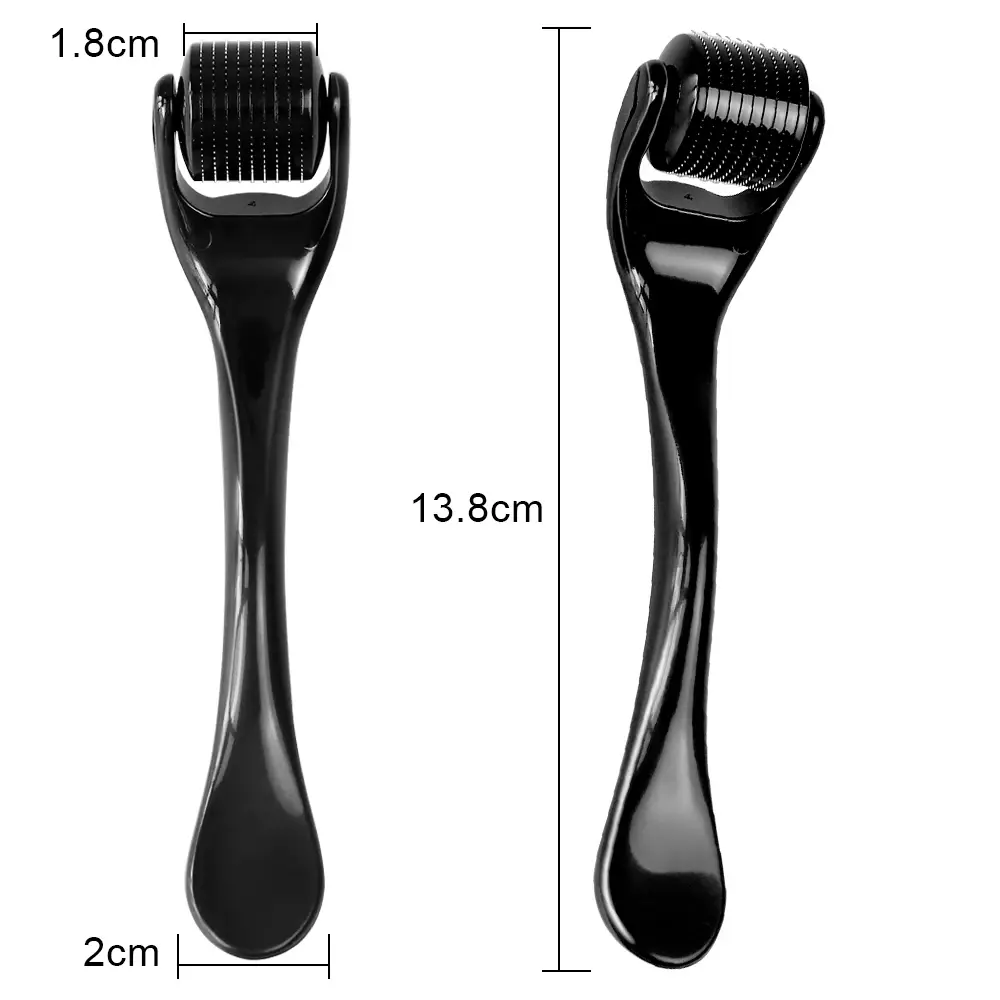 Titanium Derma Pen Roller Hair Growth Beard 540 Microneedle Roller for Facial Skin Care MTS Micro Needle Roller Mesotherapy Use