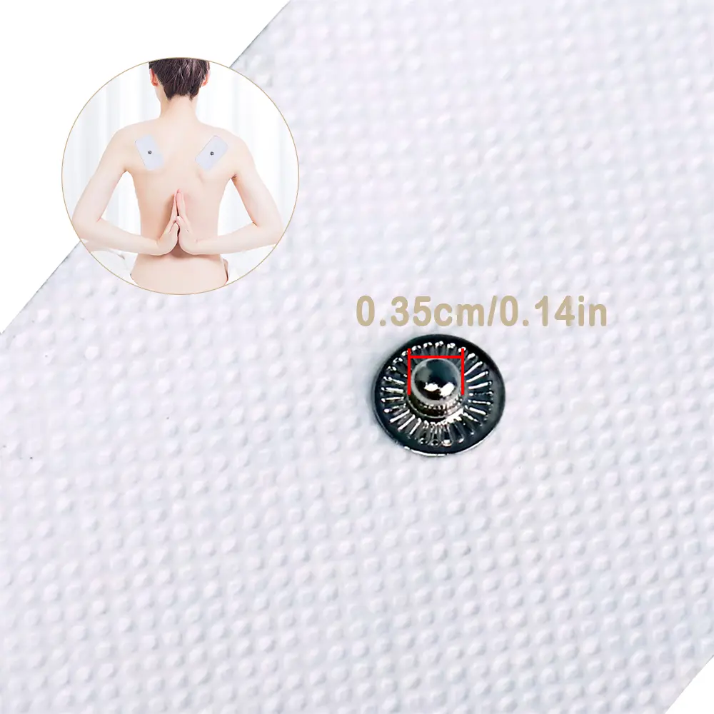 TENS Electrode Pad Self Adhesive Tens Pulse Massager Physiotherapy EMS Muscle Stimulator Replacement Gel Patch Massage Sticker