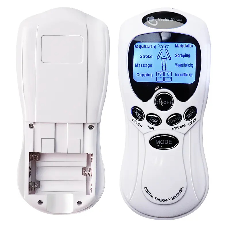 Electrostimulator Dual Output Meridian TENS Massage Machines Eletric 15 Levels EMS Pulse Acupuncture Muscle Stimulator Apparatu