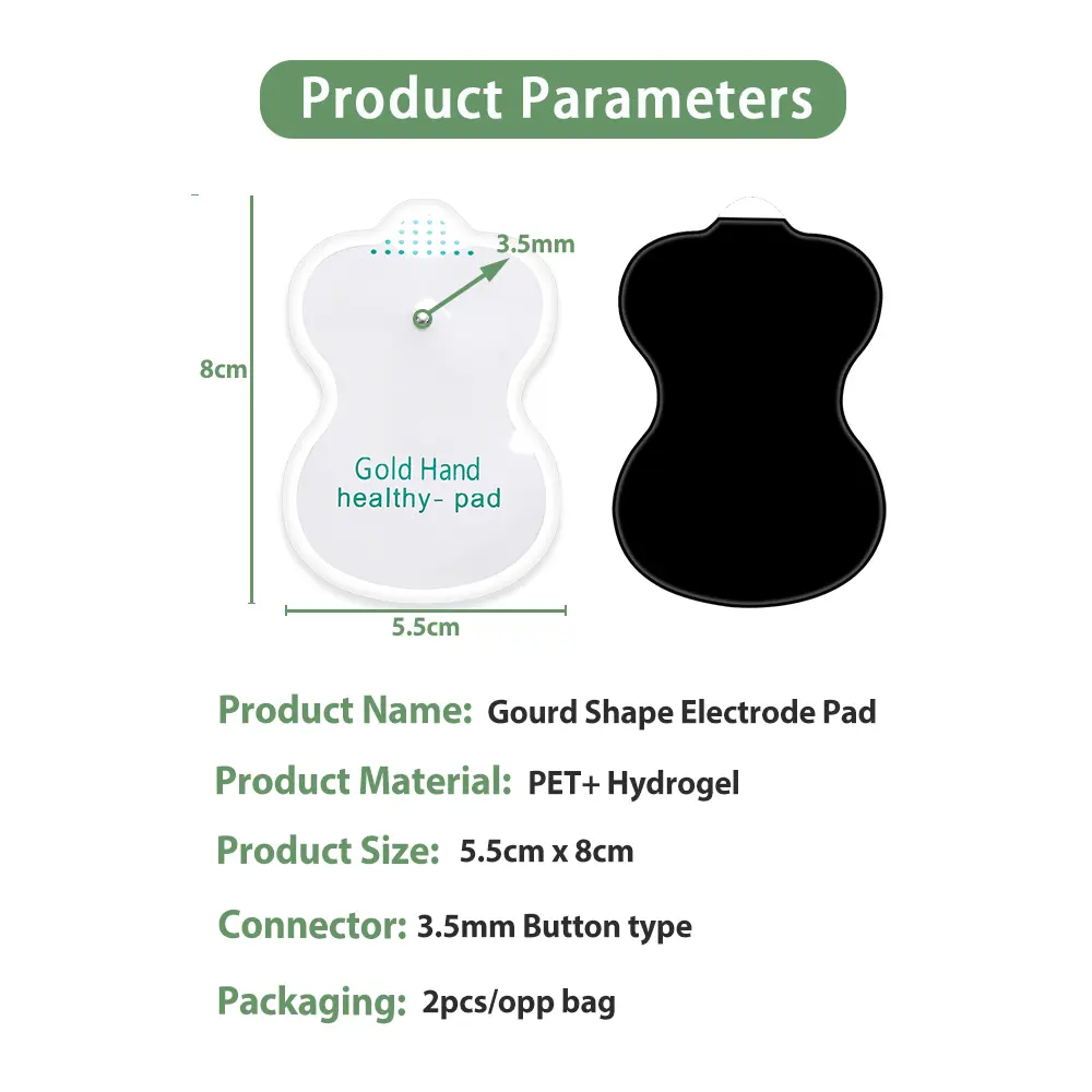 10/20/50pcs Electrode Pads for Tens Acupuncture Conductive Therapy Pulse Pulse Pressure Muscle Stimulator Massager Sticker Patch