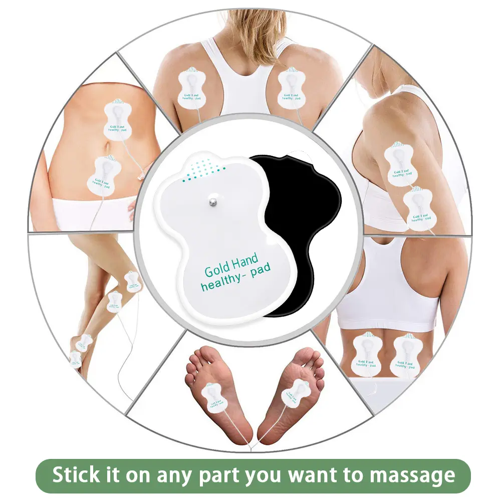 10/20/50pcs Electrode Pads for Tens Acupuncture Conductive Therapy Pulse Pulse Pressure Muscle Stimulator Massager Sticker Patch