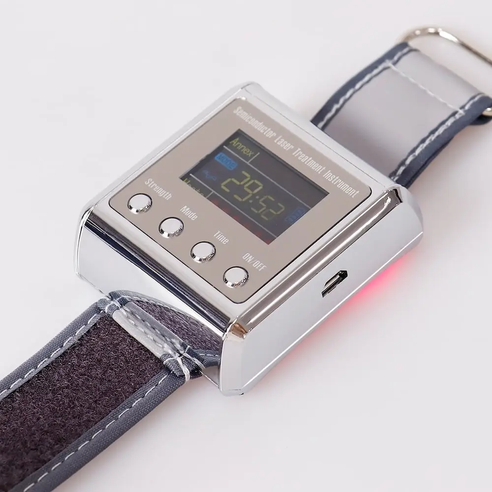 650nm Laser Therapy Device LLLT Hypertension Treatment Instrument Low-level Laser Physiotherapy Watch Diabetes Thrombosis Remove