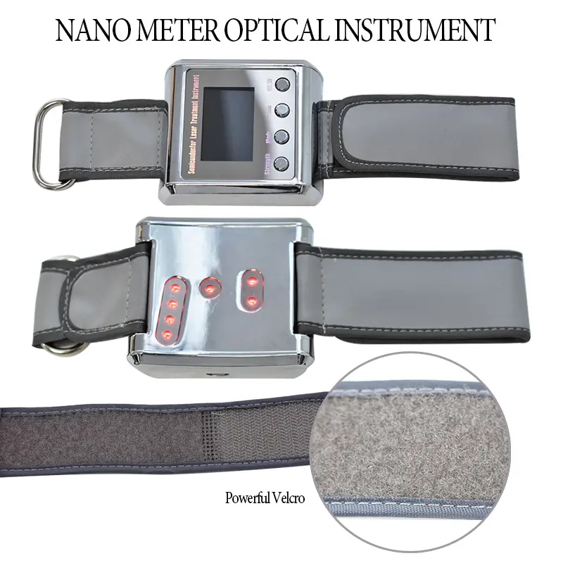 650nm Laser Therapy Device LLLT Hypertension Treatment Instrument Low-level Laser Physiotherapy Watch Diabetes Thrombosis Remove