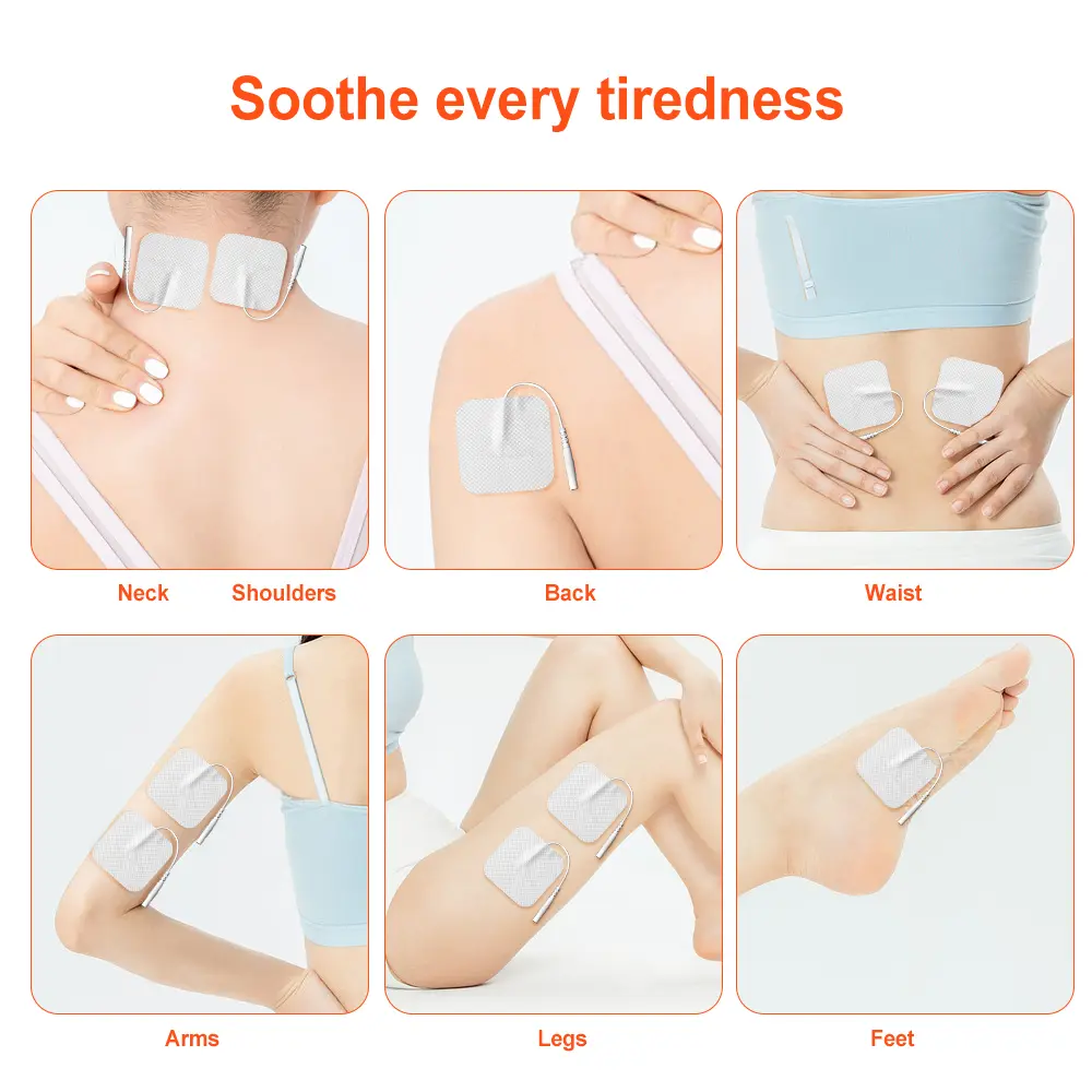 TENS Muscle Stimulator Pulse Body Acupuncture EMS Muscle Massager Physiotherapy Pain Relax Low Frequency Therapy Relax Machine