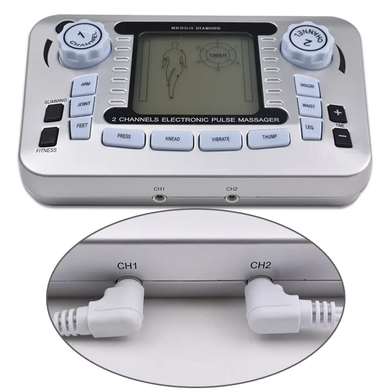 Myostimulator Therapeutic Apparatus EMS Muscle Stimulator Massager Pulse Electric Pulse Massager Tens Therapy Slimming Machine