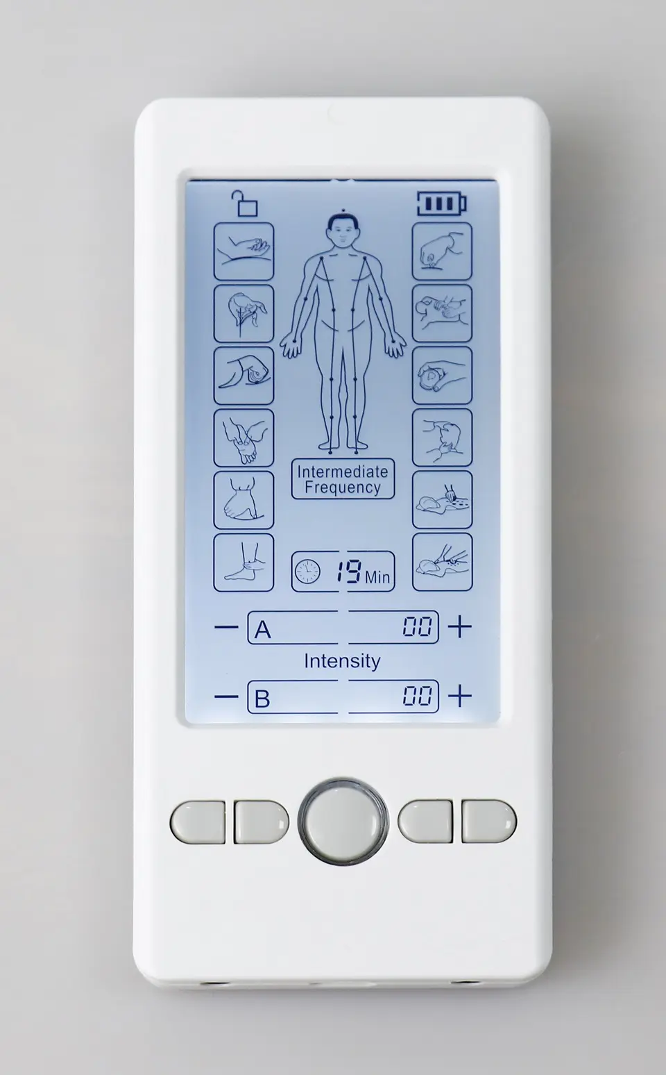 TENS Muscle Stimulator Pulse Body Acupuncture EMS Muscle Massager Physiotherapy Pain Relax Low Frequency Therapy Relax Machine