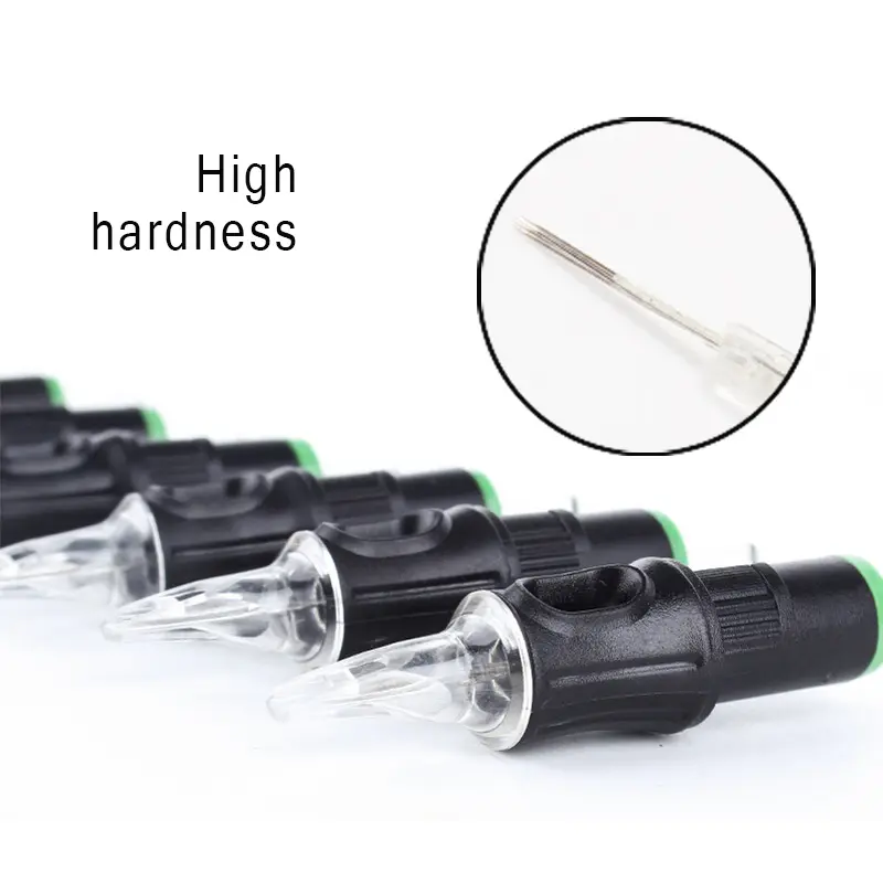 High Quality Tattoo Needles 50PCS Disposable Tattoo Needles RL Permanent Makeup Tattoo Eyebrow Lip Cartridge Needle Tattoo Pen