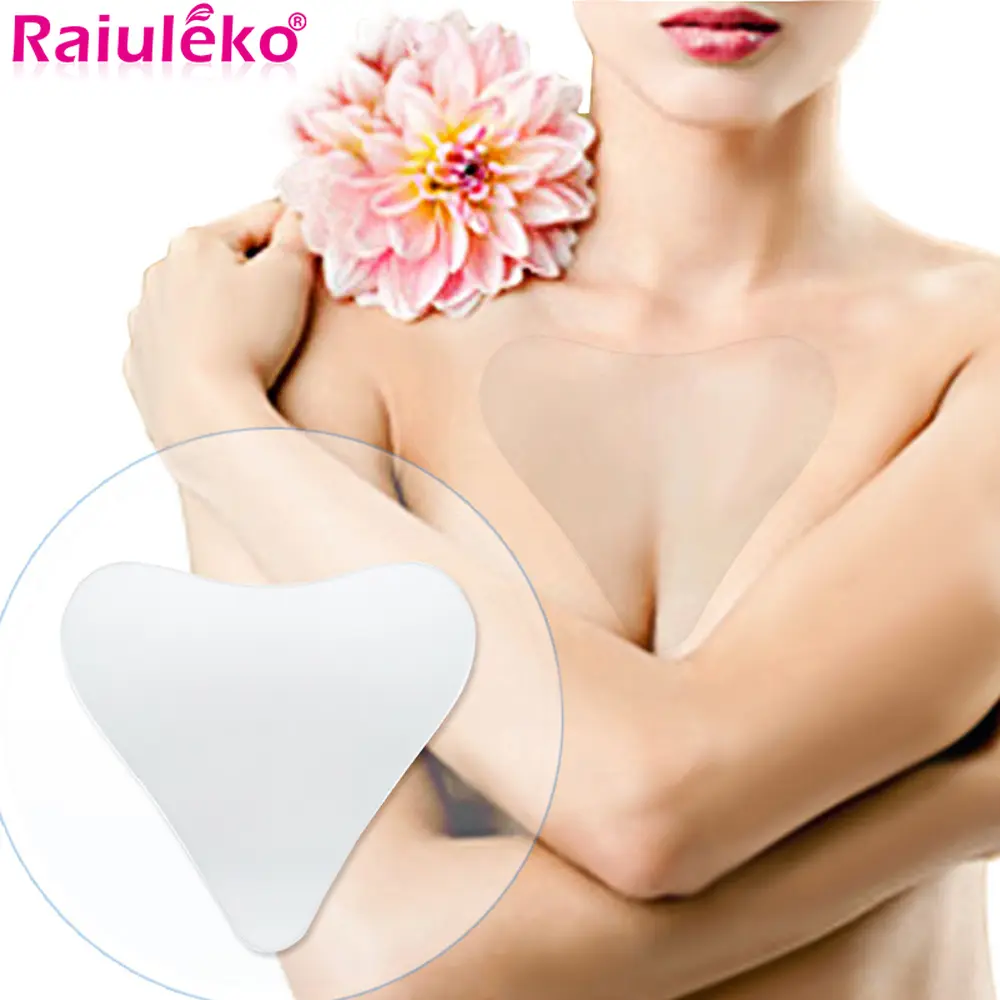 Reusable Silicone Anti-wrinkle Removal Sticker Skin Lifting Chest Patches Neck Line Remover Eye Patches Anti Aging Skin Pad