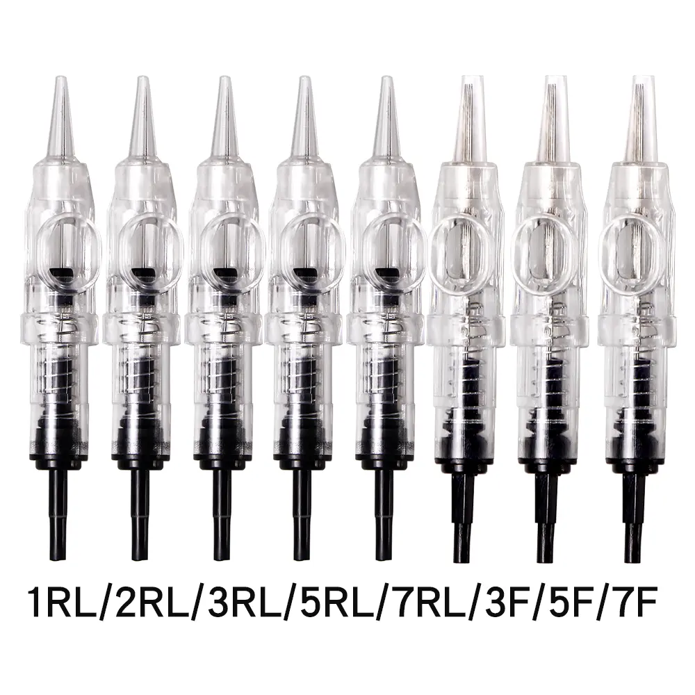 20pcs Tattoo Cartridges Needles Sterilized Permanent 0.30MM PMU Pen Makeup Eyebrow Eyeliner Lip Microblading Machines Supplies