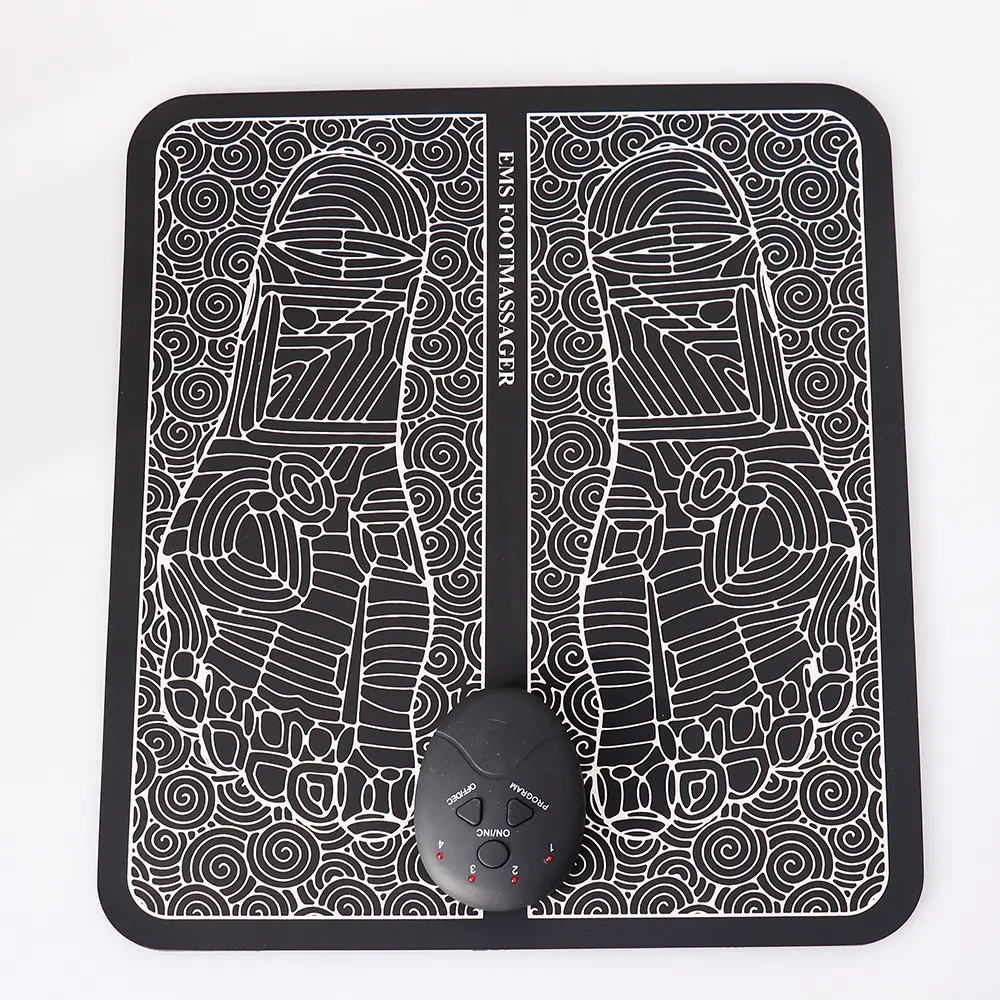 EMS Electric Foot Massager Mat Foot Muscle Stimulation Leg Foot Massager Pad EMS Pulse Acupunctur Mat Healthcare Foot Relaxing