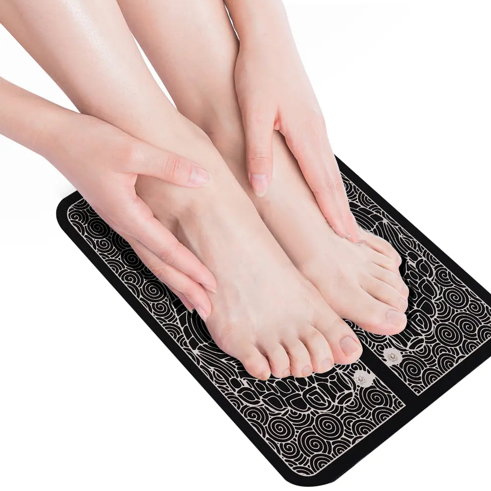 EMS Electric Foot Massager Mat Foot Muscle Stimulation Leg Foot Massager Pad EMS Pulse Acupunctur Mat Healthcare Foot Relaxing