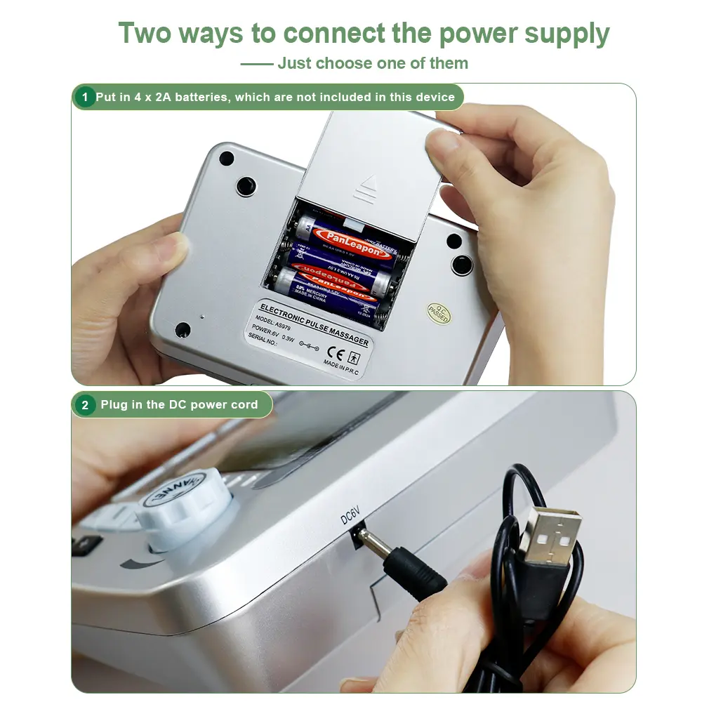 Physiotherapy Tens Equipment for Body Back Massager Eletric Muscle Stimulator Recover EMS Tens Machine Massage Tools Health Care