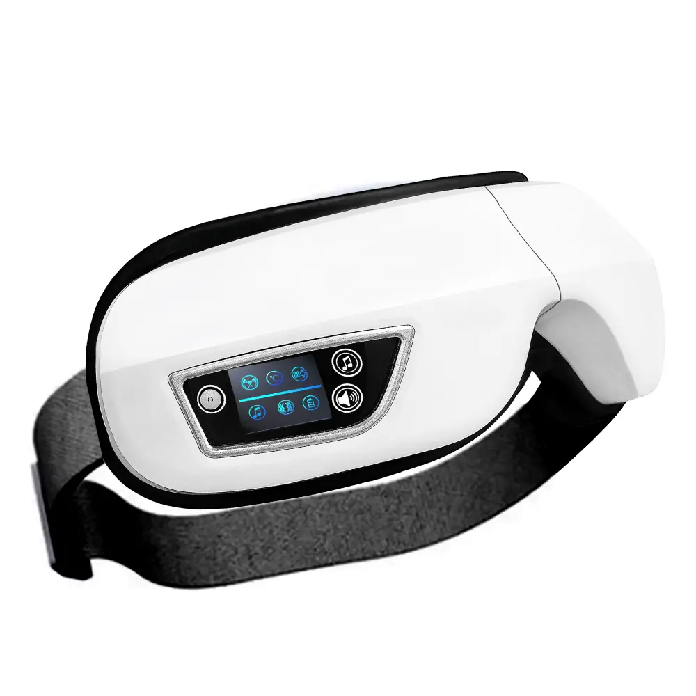 Folding Eye Massager Vibration Eye Mask with Heat and Bluetooth Music 6D Care Airbag Eye Care Device Removal Dark Circle Relax