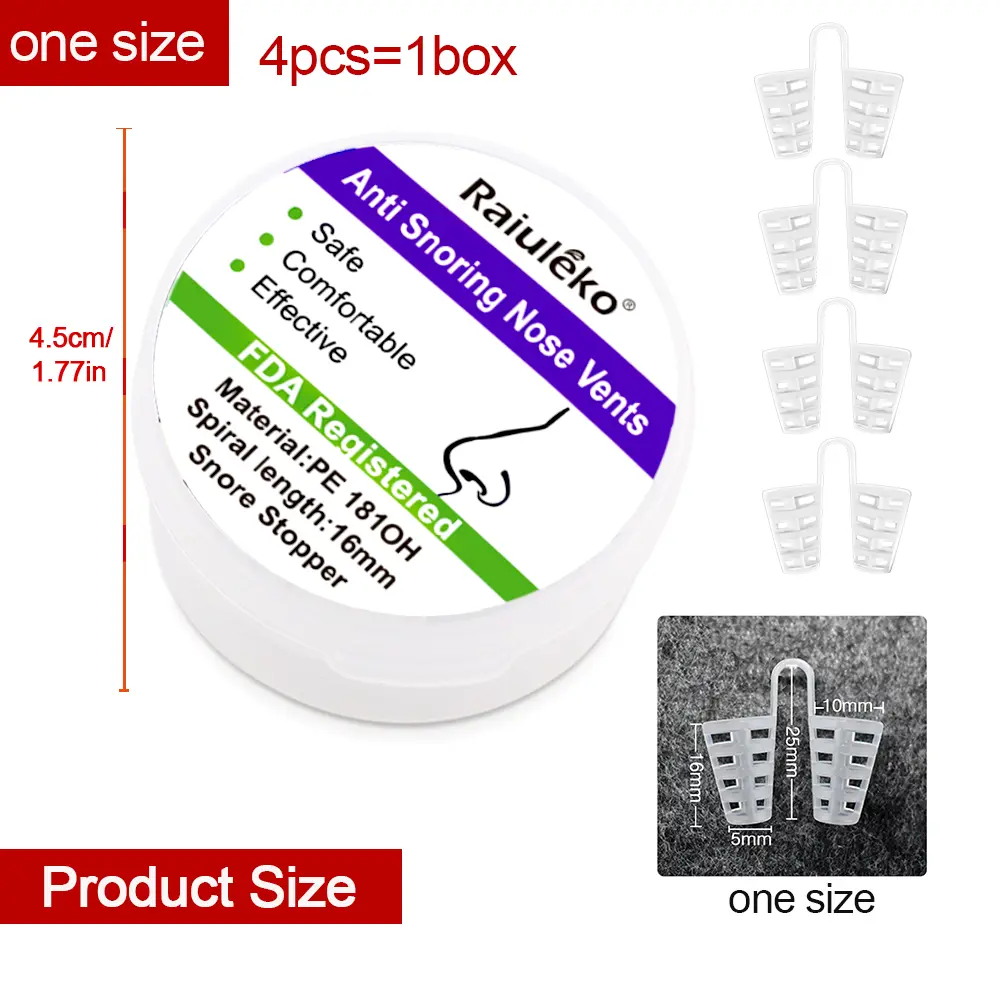 50/20/10PCS Anti Snoring Breathe Easy Sleep Nose Clip Snore Stopper Aid Nasal Dilators Device Congestion Aid No Strips Cones